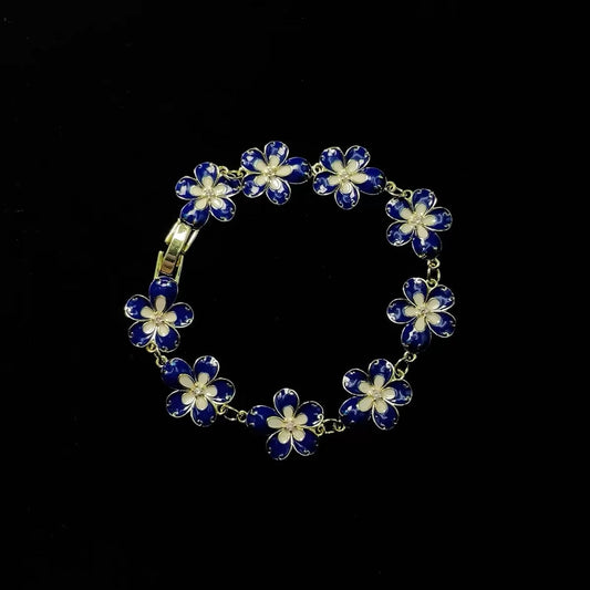 🎁 blue daisy bracelet (100% off)